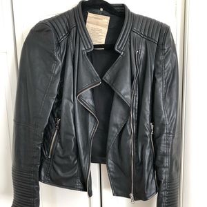 Faux Leather Zara Moto Jacket
